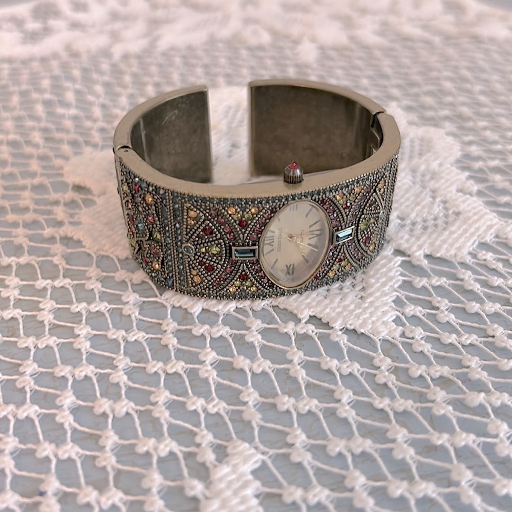Heidi Daus Multi Gemstone Watch
